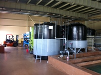 The equipment for wastewater treatment